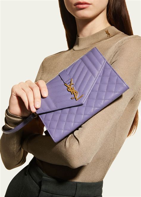 ysl envelope clutch sale|ysl clutch nordstrom.